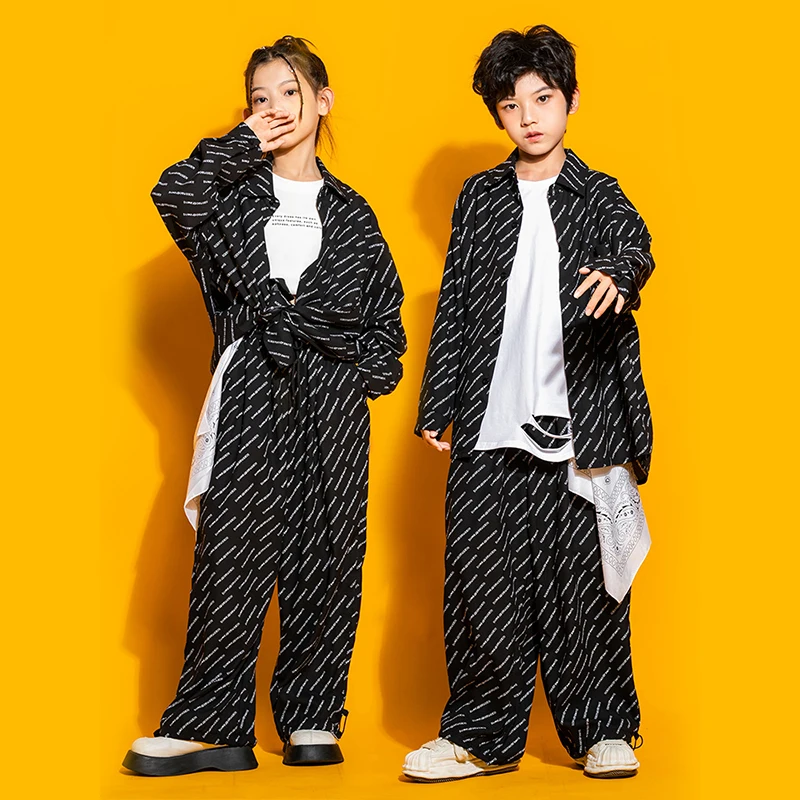 Kids Teenage Concert Street Wear Outfits Hip Hop Clothing Print Shirt Tops Baggy Pants For Girl Boy Jazz Dance Costume Clothes
Kids Teenage Concert Street Wear Outfits Hip Hop Clothing Print Shirt Tops Baggy Pants For Girl Boy Jazz Dance Costume Clothes