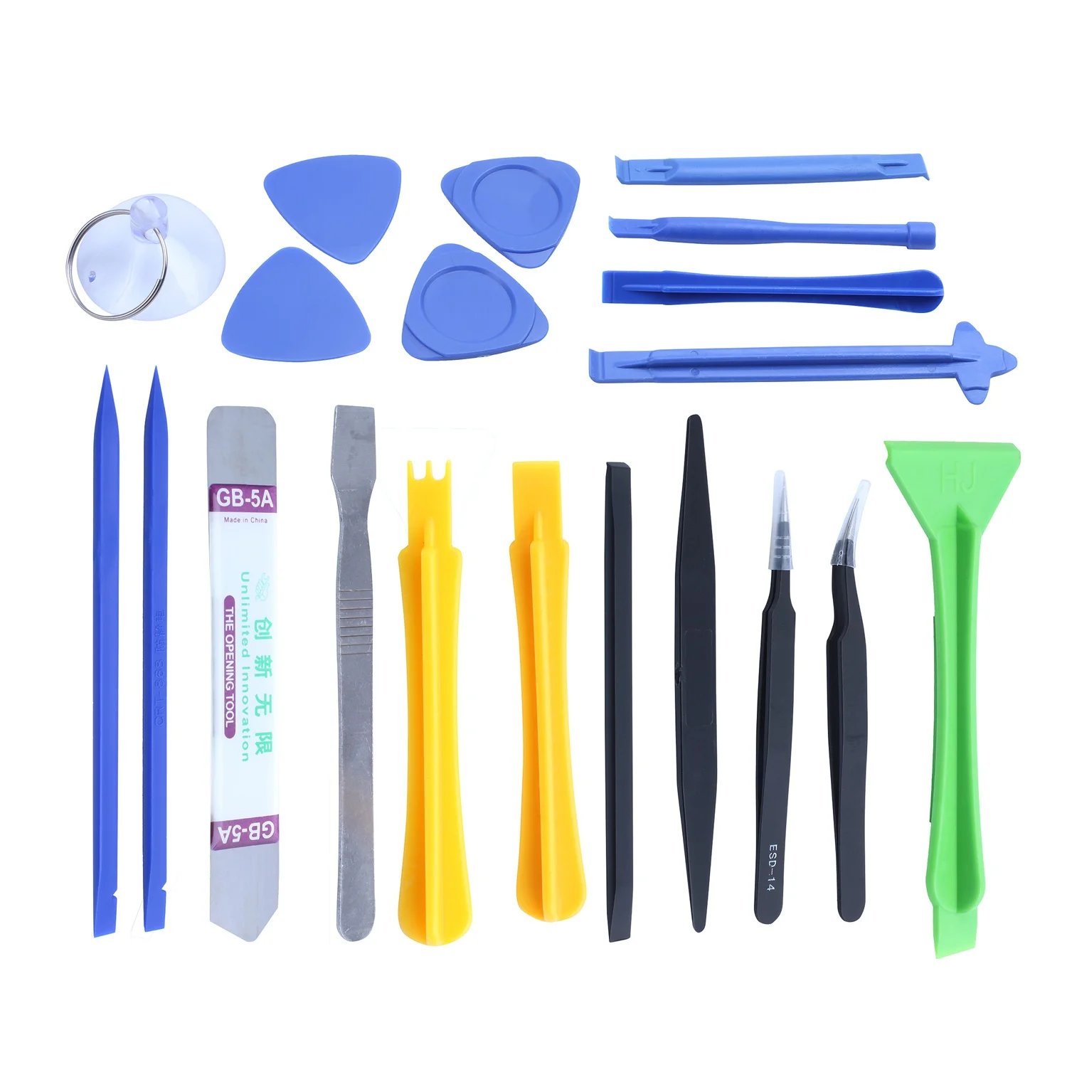 Professional Mobile Phone Repairing Opening Tools Tweezers Pry Spudger Tool Kit for iPhone 4s 5s 6s iPad Samsung Surface Tablet
Professional Mobile Phone Repairing Opening Tools Tweezers Pry Spudger Tool Kit for iPhone 4s 5s 6s iPad Samsung Surface Tablet