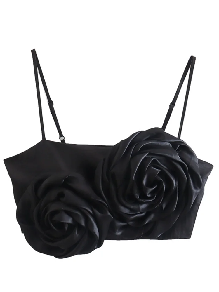 Fashion Women Black Stain Patchwork Rose Floral Camis Y2K Cropped Top 2022 Summer Slim Female Square Collar Streetwear
Fashion Women Black Stain Patchwork Rose Floral Camis Y2K Cropped Top 2022 Summer Slim Female Square Collar Streetwear