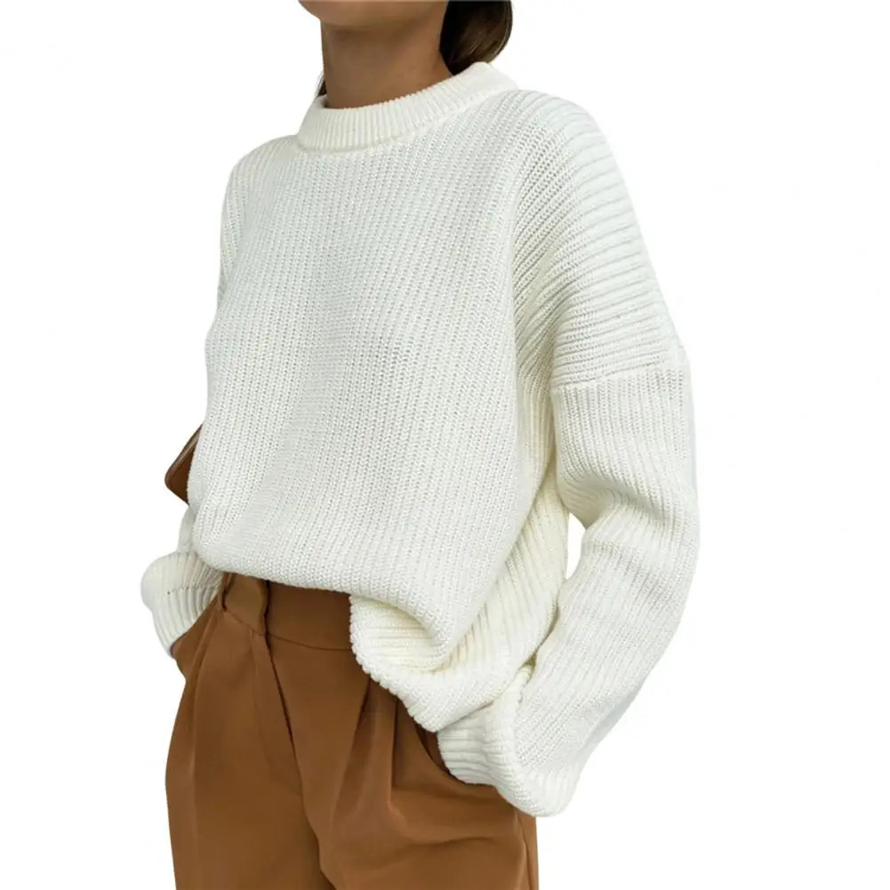 Pullover Sweater Winter Clothes Women O-Neck Long Sleeves Ribbed Trim Coarse Yarn Sweater Jumper Warm Solid Color Women Clothing
Pullover Sweater Winter Clothes Women O-Neck Long Sleeves Ribbed Trim Coarse Yarn Sweater Jumper Warm Solid Color Women Clothing
