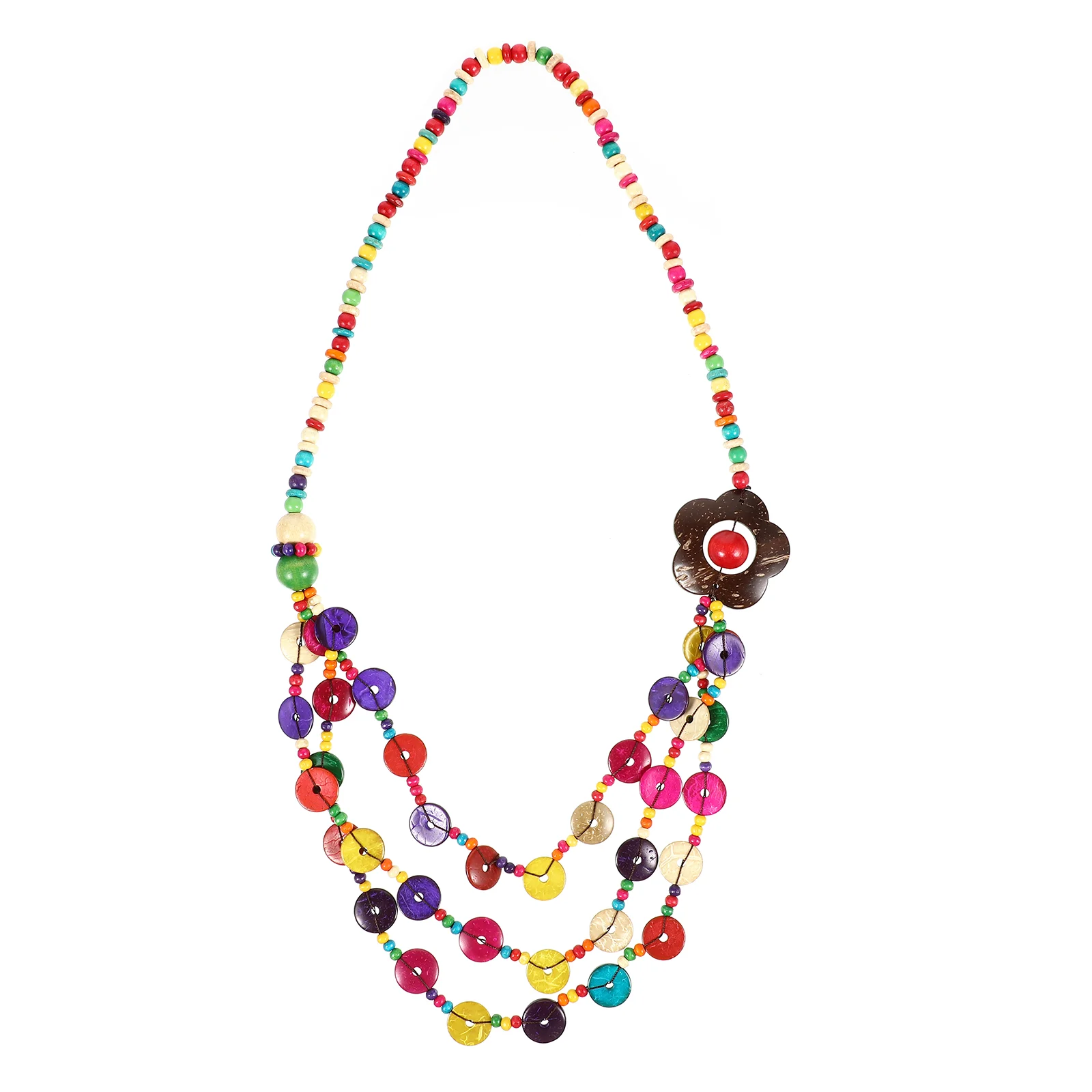 Necklace Women Necklaces Chunky Colorful Jewelry Beaded Bib Trendy Summer Carnival Hawaii Beach Vintage Men Girl Choker Wooden
Necklace Women Necklaces Chunky Colorful Jewelry Beaded Bib Trendy Summer Carnival Hawaii Beach Vintage Men Girl Choker Wooden
