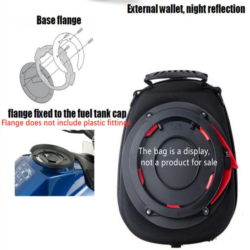 BIKE GP Motorcycle Tank Bag Adapter QUICK-LOCK Easy Lock Flange Fits Various Model And Year Motorcycle Accessories 2022
BIKE GP Motorcycle Tank Bag Adapter QUICK-LOCK Easy Lock Flange Fits Various Model And Year Motorcycle Accessories 2022