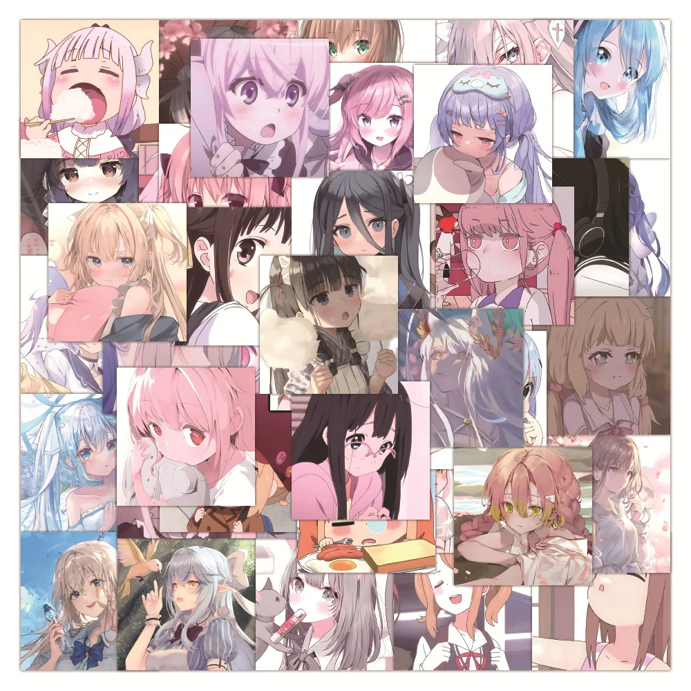 10/30/60pcs new anime two-dimensional girl graffiti stickers waterproof removable notebook skateboard luggage motorcycle sticker
10/30/60pcs new anime two-dimensional girl graffiti stickers waterproof removable notebook skateboard luggage motorcycle sticker