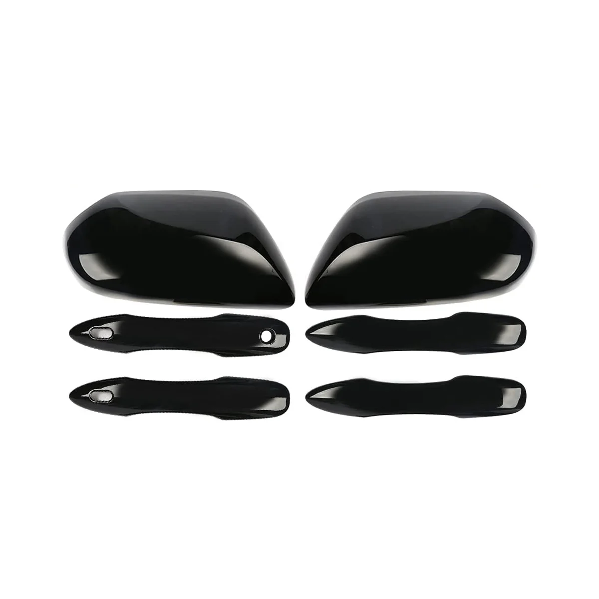 Side Door Mirror Caps + Door Handle Covers Replace for Toyota Camry 2018 2019 2020 2021 2022 2023 Accessories (Black)
Side Door Mirror Caps + Door Handle Covers Replace for Toyota Camry 2018 2019 2020 2021 2022 2023 Accessories (Black)