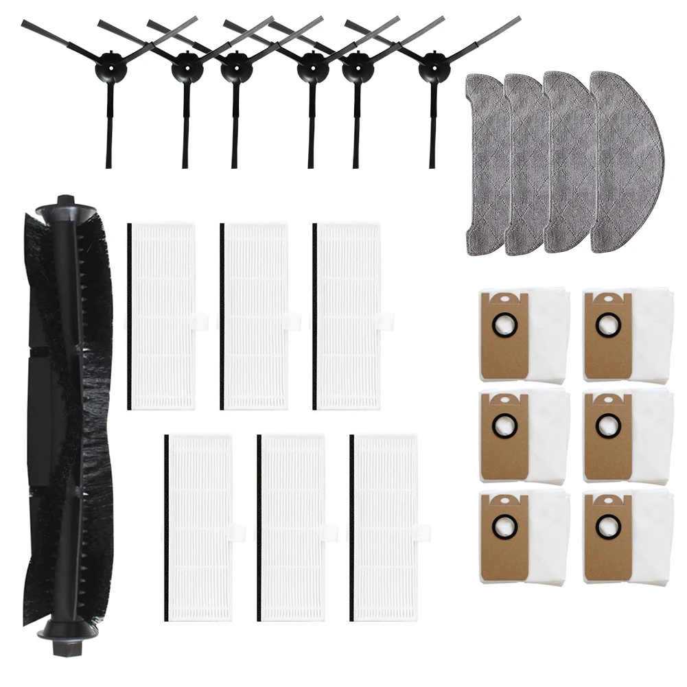 Vacuum Cleaner Accessories Kit For Laresar L6 Pro For Ultenic T10 Robot Vacuum Cleaner Mop Pads Dust Bags Side Brush Filter
Vacuum Cleaner Accessories Kit For Laresar L6 Pro For Ultenic T10 Robot Vacuum Cleaner Mop Pads Dust Bags Side Brush Filter