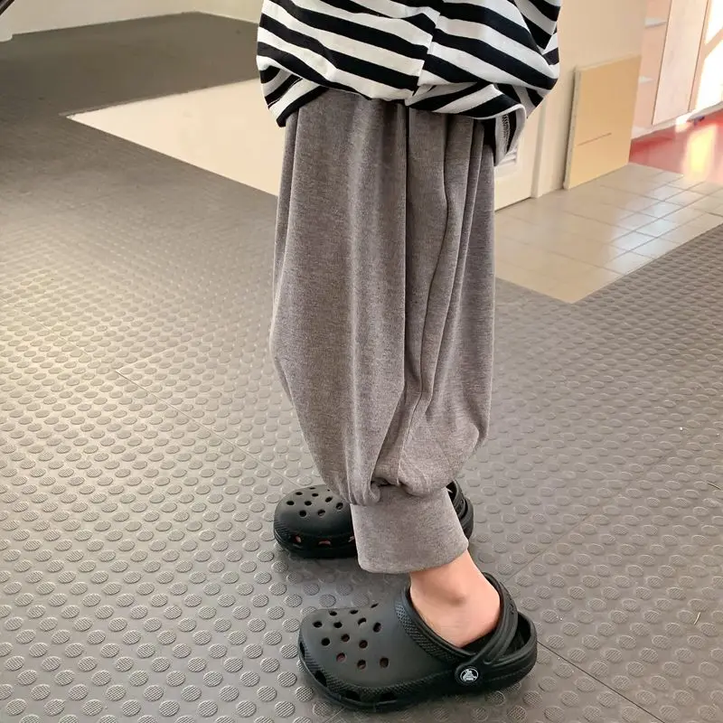 Children Clothing 2023 Spring Summer Korean Style Kids Casual Pants for Boys and Girls Loose Bloomers Comfortable Drape Pants
Children Clothing 2023 Spring Summer Korean Style Kids Casual Pants for Boys and Girls Loose Bloomers Comfortable Drape Pants