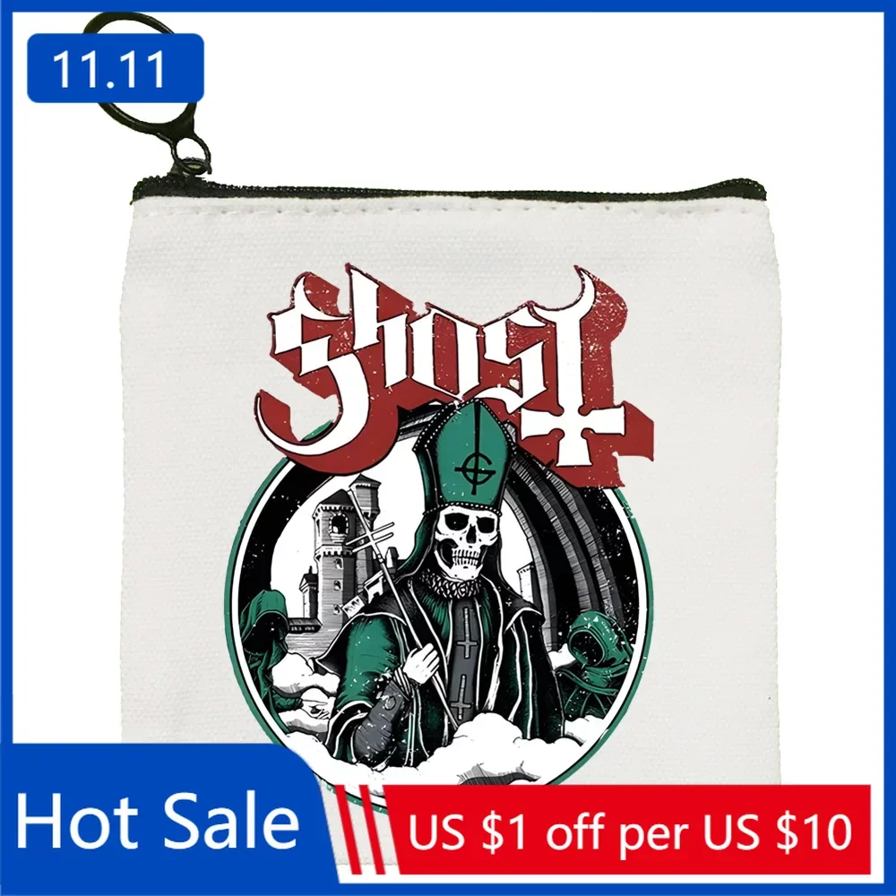 Ghost Band aesthetic grunge Metal Cute Mini Coin Purse Canvas Student Wallet Coin Case Zipper Hand Female Key Case
Ghost Band aesthetic grunge Metal Cute Mini Coin Purse Canvas Student Wallet Coin Case Zipper Hand Female Key Case