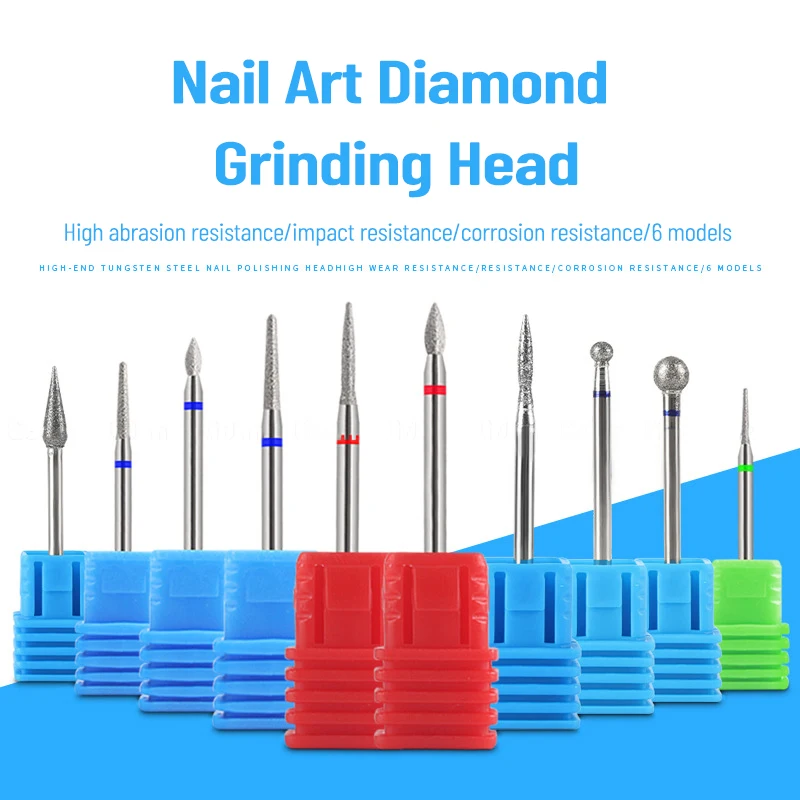 Cross-border Diamond Manicure Polishing Head Russian-style Grinding Machine Grinding Needle To Remove Dead Skin Tool Engraving
Cross-border Diamond Manicure Polishing Head Russian-style Grinding Machine Grinding Needle To Remove Dead Skin Tool Engraving