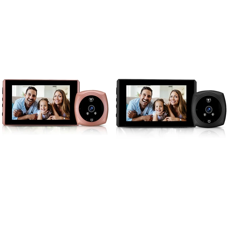 4.3 Inch Peephole Doorbell Video Camera Video-Eye Motion Detection Monitor Digital Doorbell Door Viewer
4.3 Inch Peephole Doorbell Video Camera Video-Eye Motion Detection Monitor Digital Doorbell Door Viewer