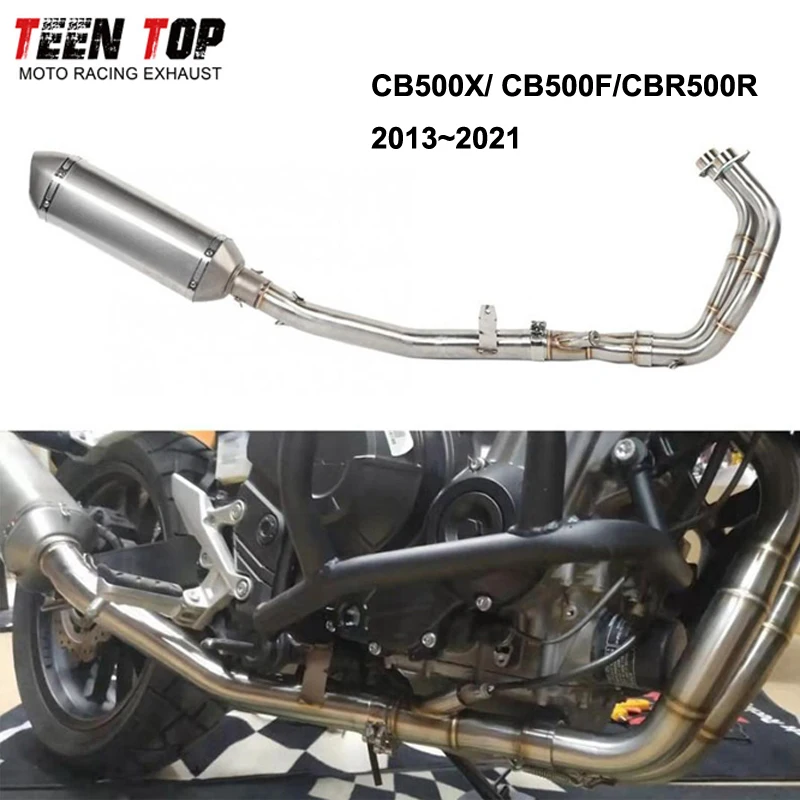 Слипоны для Honda CBR500 CB500X CB500F CBR500R выхлопная труба мотоцикла 2013 ~ 2021 Модифицированная Передняя средняя трубка Соединительная труба
Слипоны для Honda CBR500 CB500X CB500F CBR500R выхлопная труба мотоцикла 2013 ~ 2021 Модифицированная Передняя средняя трубка Соединительная труба