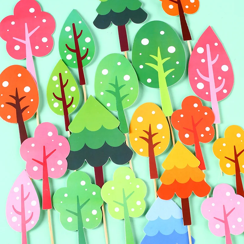 Forest Tree Plug-in Happy Birthday Cake Topper Party Supplies Toppers on the Cake Decorating Tools Decoration Decorations Cakes
Forest Tree Plug-in Happy Birthday Cake Topper Party Supplies Toppers on the Cake Decorating Tools Decoration Decorations Cakes