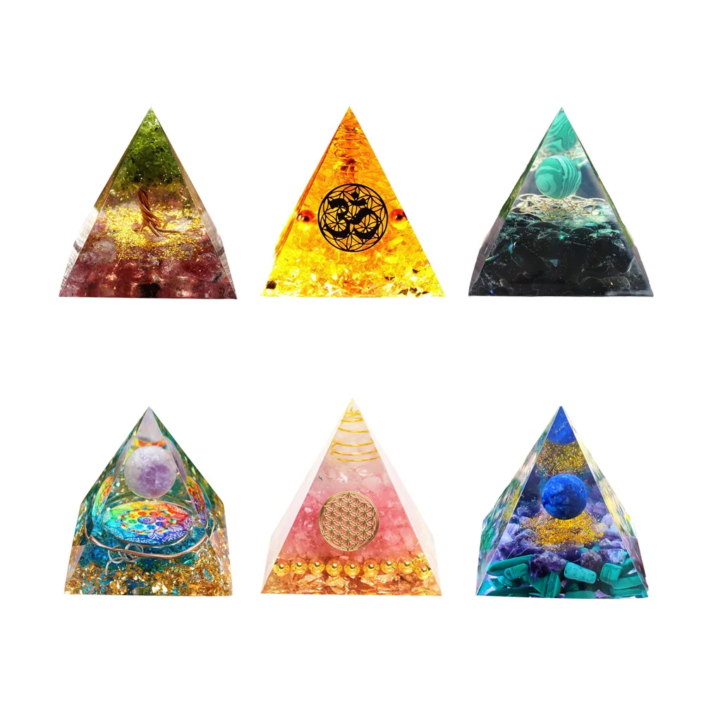 Crystal Energy Generator Pyramid Healing Stone Positive Energy Collection Meditation Orgone Chakra Crafts Home Ornaments 50mm
Crystal Energy Generator Pyramid Healing Stone Positive Energy Collection Meditation Orgone Chakra Crafts Home Ornaments 50mm