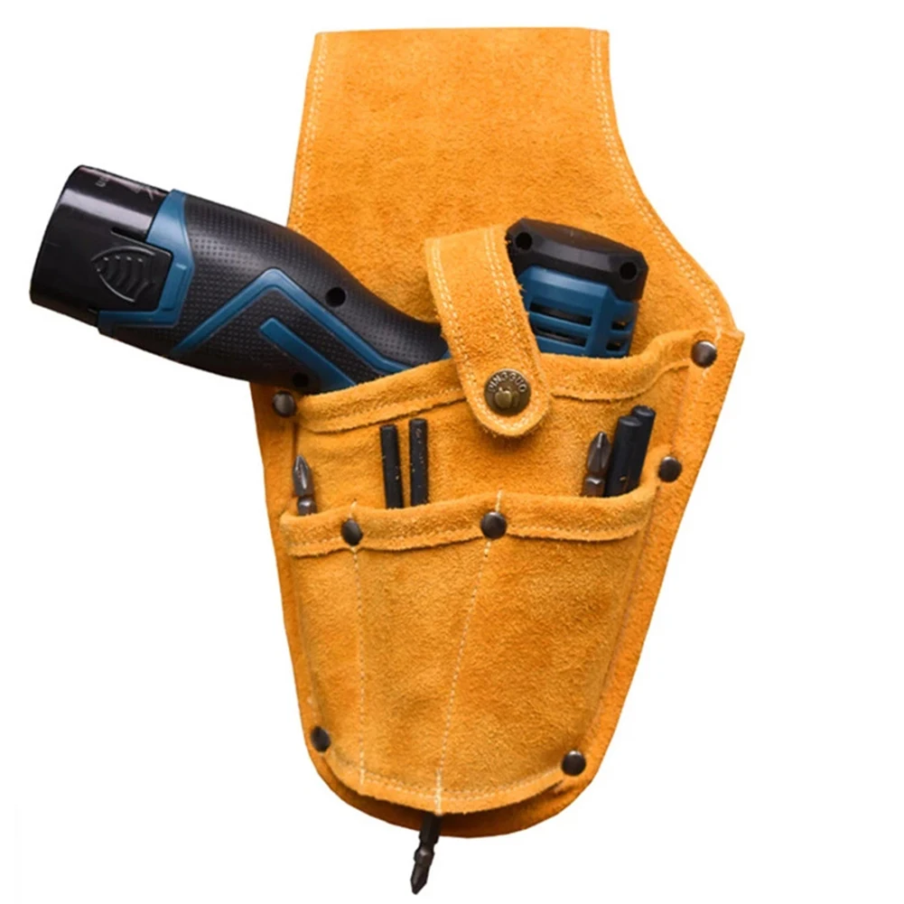 Wearable Holster Waist Pack Cowhide Storage Bags With Belt For Electric Drill Bag Screws Nails Drill Bit Metal Fishing Travel
Wearable Holster Waist Pack Cowhide Storage Bags With Belt For Electric Drill Bag Screws Nails Drill Bit Metal Fishing Travel