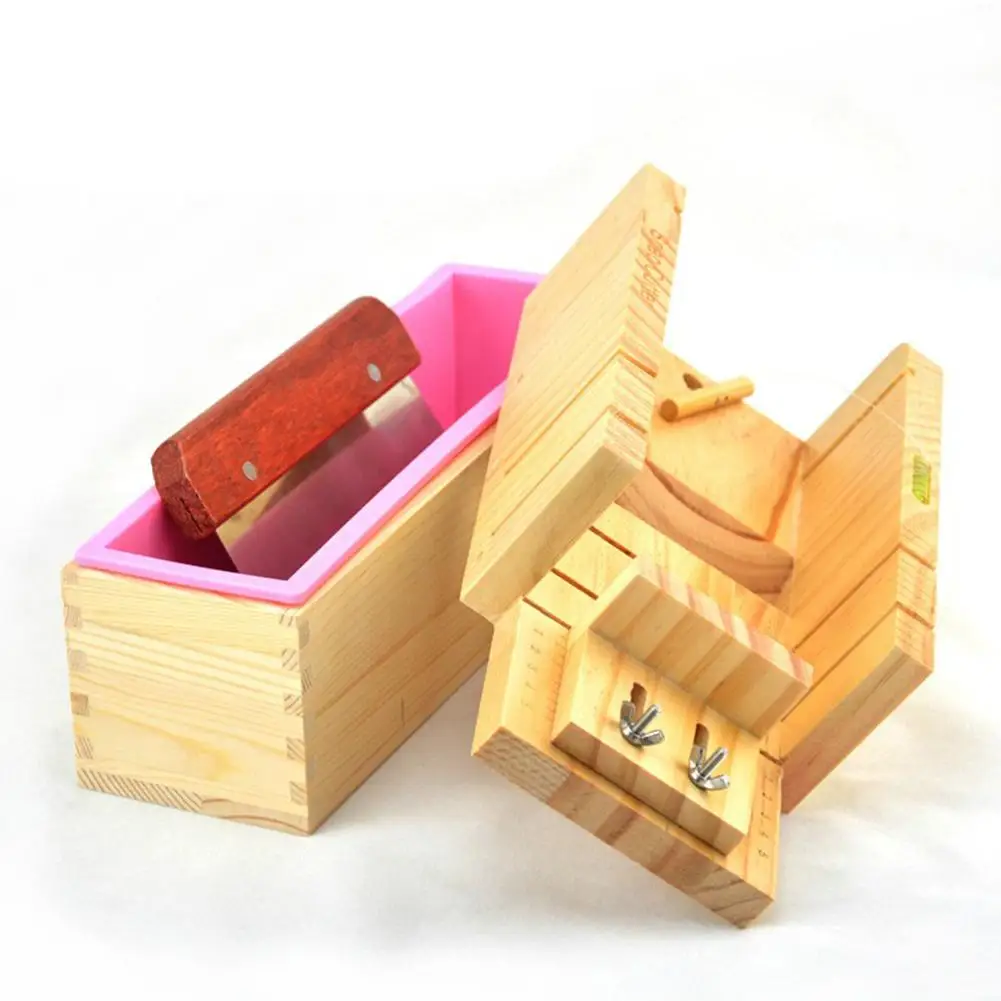 3pcs/set Handmade Diy Soap Cutting Tool Multi-function Adjustable Wooden Soap Mold Simple Soap Making
3pcs/set Handmade Diy Soap Cutting Tool Multi-function Adjustable Wooden Soap Mold Simple Soap Making