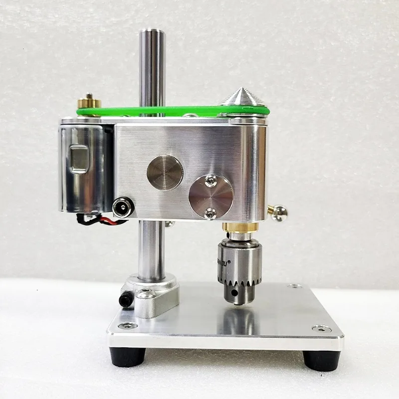 Mini Electric Small Bench Drill Metal Adjustable Pressure Precision Watch Bench Drill Model Ornament Collection
Mini Electric Small Bench Drill Metal Adjustable Pressure Precision Watch Bench Drill Model Ornament Collection