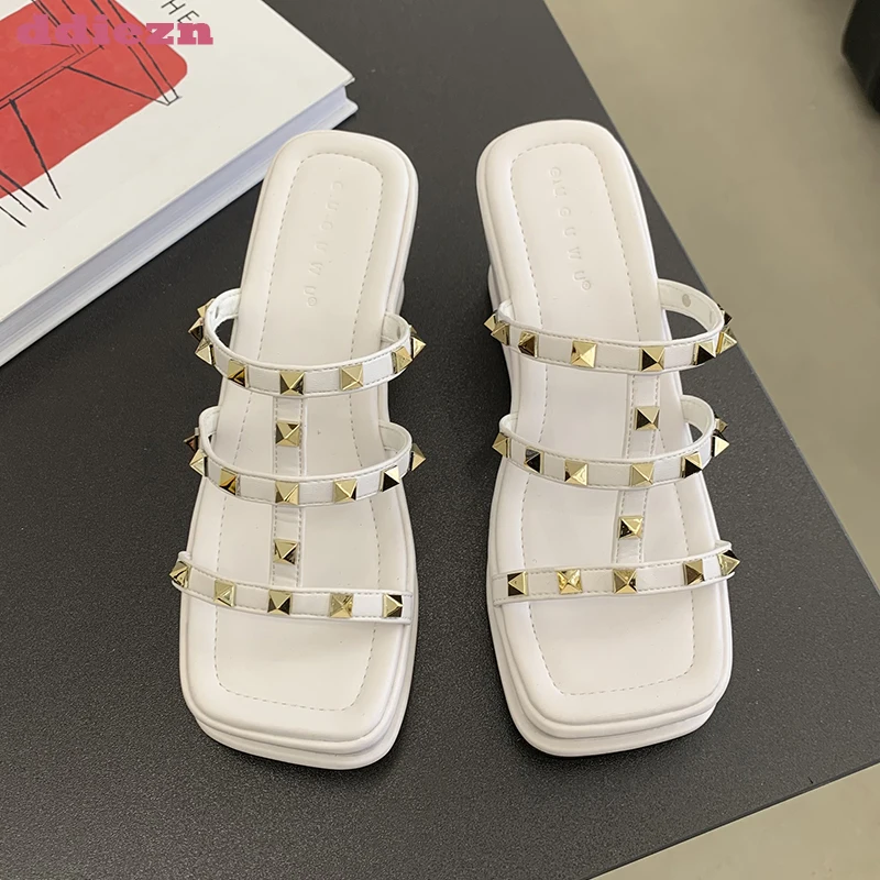 Summer Women Slippers Rivet Wedges Sandals Platform New In 2023 Roman Casual Slides Yellow Female Shoes Ladies Outside Shoes
Summer Women Slippers Rivet Wedges Sandals Platform New In 2023 Roman Casual Slides Yellow Female Shoes Ladies Outside Shoes
