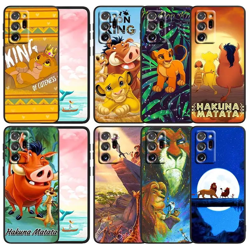 Disney Cartoon The Lion King Phone Case Black For Samsung Note 20 10 9 Ultra Lite Plus F23 M52 M21 A73 A70 A20 A10 A8 A03 j7 j6
Disney Cartoon The Lion King Phone Case Black For Samsung Note 20 10 9 Ultra Lite Plus F23 M52 M21 A73 A70 A20 A10 A8 A03 j7 j6