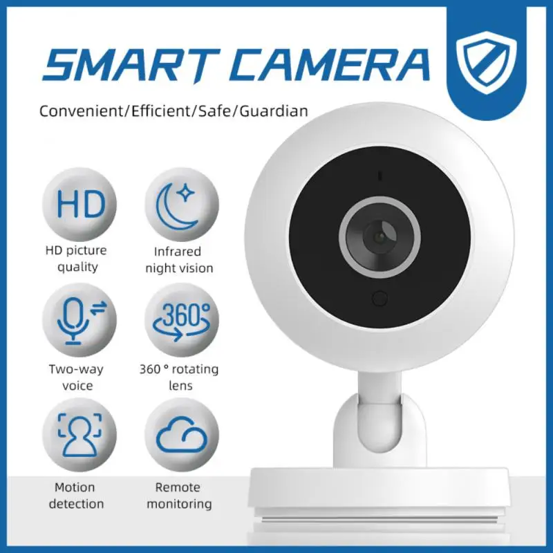 

Aubess 720P 2MP Smart Mini WiFi IP Camera Indoor Wireless Security Home CCTV Surveillance Camera With Auto Tracking CareCamPro