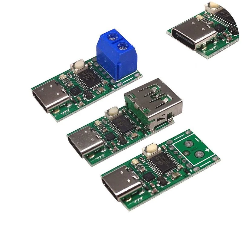 Type-C USB-C PD2.0 PD3.0 to DC Spoof Scam Быстрая зарядка триггер опрос детектор блокнота блок питания изменение модуля доски
Type-C USB-C PD2.0 PD3.0 to DC Spoof Scam Быстрая зарядка триггер опрос детектор блокнота блок питания изменение модуля доски