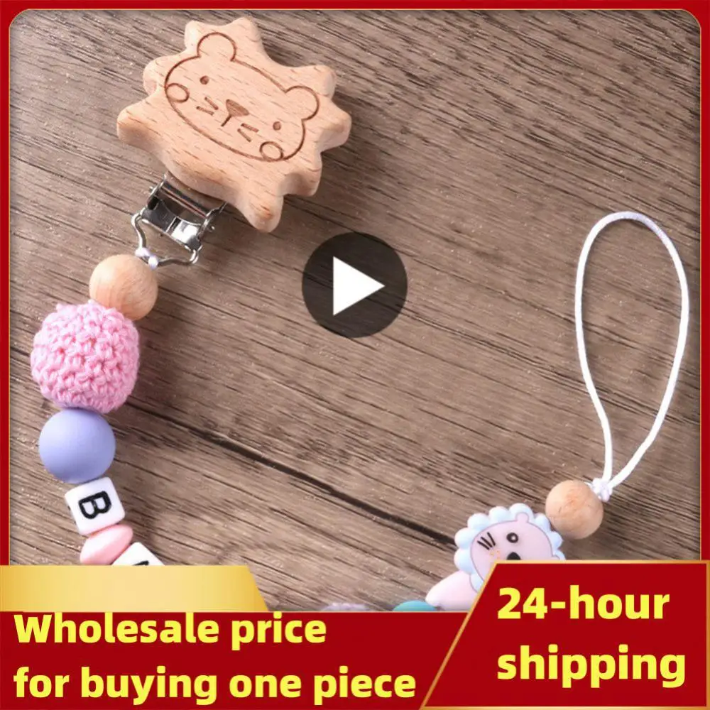 Fashion Newborn Baby Pacifier Clip Dummy Clip Holder Soother Chain Silicone Crown Holder Soother Baby Teething Toy Chew Gift
Fashion Newborn Baby Pacifier Clip Dummy Clip Holder Soother Chain Silicone Crown Holder Soother Baby Teething Toy Chew Gift