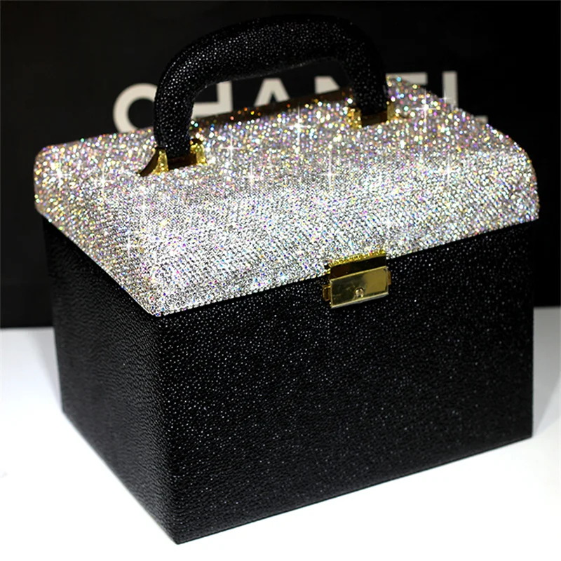 Jewelry Storage Box Cosmetic Box Organizer Leather Crystal Cosmetic Organizer Case Jewelry Boxes Wedding Gifts
Jewelry Storage Box Cosmetic Box Organizer Leather Crystal Cosmetic Organizer Case Jewelry Boxes Wedding Gifts