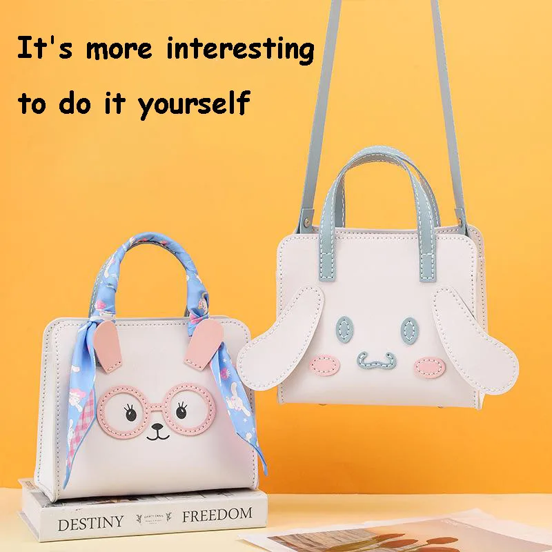 Sanrio Kawaii Handbag Cinnamoroll Manual Package Diy Material Package Self-Control Cartoon Gifts To Girlfriend Shoulder Bag
Sanrio Kawaii Handbag Cinnamoroll Manual Package Diy Material Package Self-Control Cartoon Gifts To Girlfriend Shoulder Bag