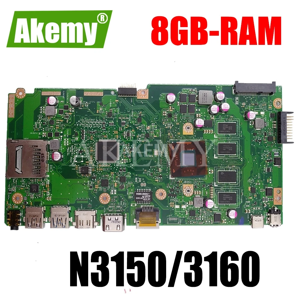 Новинка! Материнская плата для ноутбука X540SA REV 2,0 для Asus X540 X540S X540SA X540SAA протестированная материнская плата для ноутбука ок 8GB-RAM N3150/3160 ЦП
Новинка! Материнская плата для ноутбука X540SA REV 2,0 для Asus X540 X540S X540SA X540SAA протестированная материнская плата для ноутбука ок 8GB-RAM N3150/3160 ЦП
