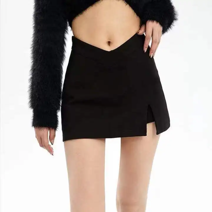 Sexy v slit mini skirts for women Korean fashion white black High Waist Skirts 2023 women summer skirts
Sexy v slit mini skirts for women Korean fashion white black High Waist Skirts 2023 women summer skirts