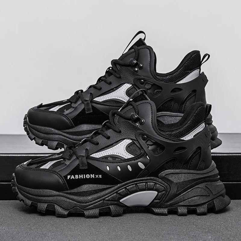 Unisex Spring Sport Mesh Breathable Walking Shoes Men Soft Athletic Chunky Sneaker Women Height Increased High Heels Tenis Shoes
Unisex Spring Sport Mesh Breathable Walking Shoes Men Soft Athletic Chunky Sneaker Women Height Increased High Heels Tenis Shoes