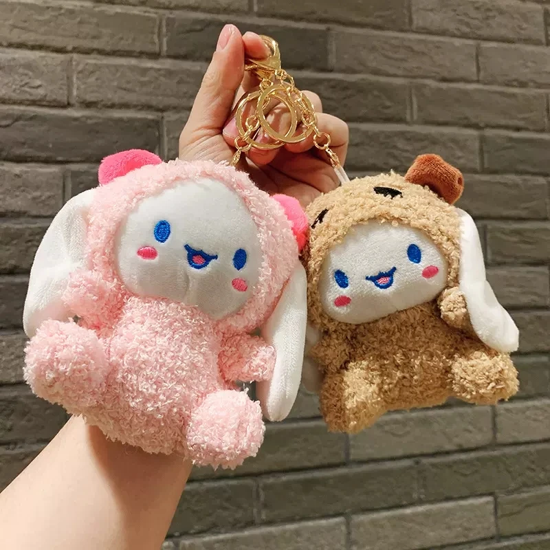 Plush Cute Cinnamorol Teddy Hair Cartoon Originality Design Sense Key Chain Couple's Same Bag Pendant Children's Birthday Gifts
Plush Cute Cinnamorol Teddy Hair Cartoon Originality Design Sense Key Chain Couple's Same Bag Pendant Children's Birthday Gifts