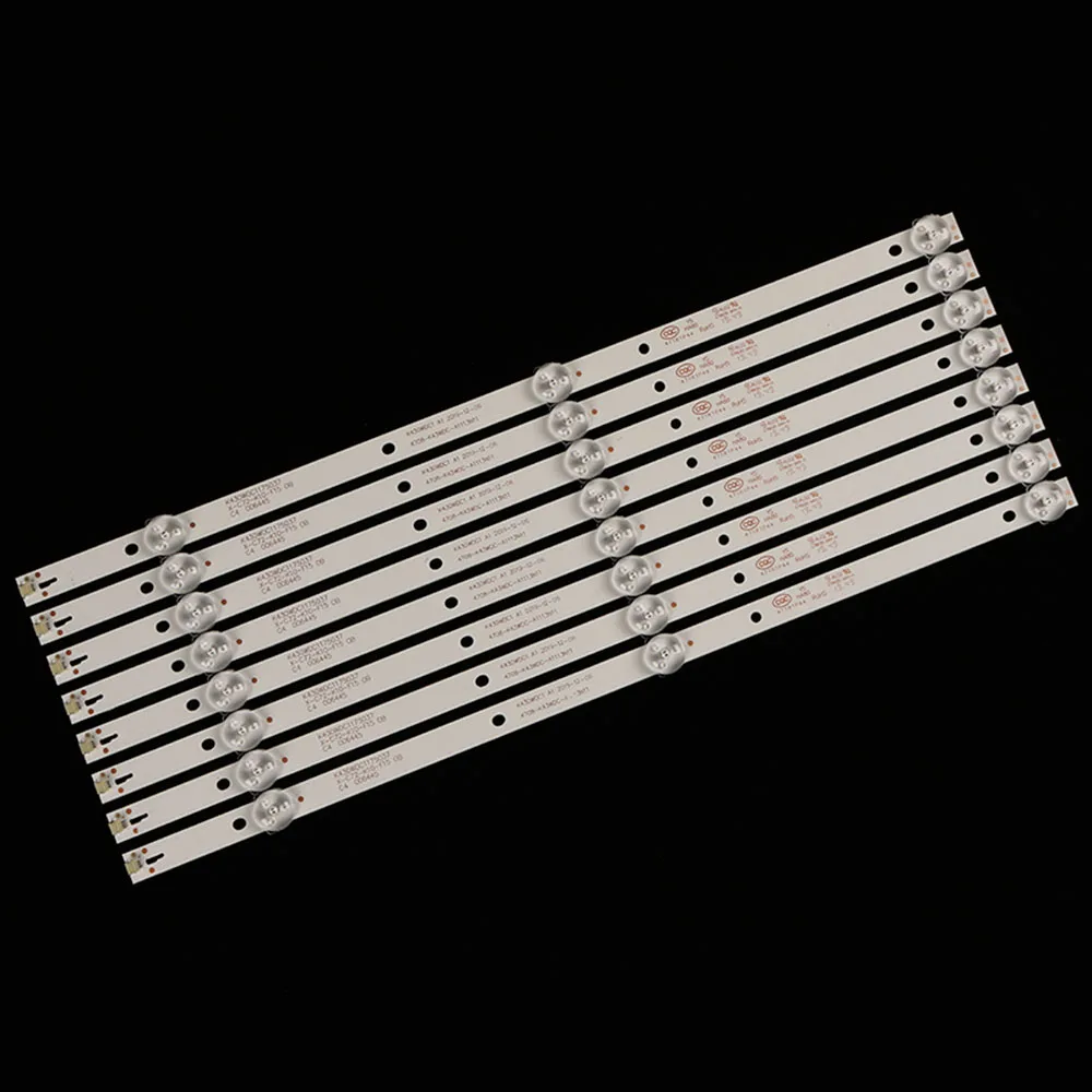 8pcs FOR 4708-K43WDC-A1113N11 K430WDC1 A1 43BDL4012 43PFS4062 43PUH6002/96 LED BAR 3LED 39CM 6V 100%NEW 4708-K43WDC-A3113N11
8pcs FOR 4708-K43WDC-A1113N11 K430WDC1 A1 43BDL4012 43PFS4062 43PUH6002/96 LED BAR 3LED 39CM 6V 100%NEW 4708-K43WDC-A3113N11