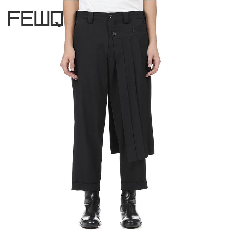 FEWQ 2023 New Korean Simple Basic Solid Straight Leg Casual trousers Versatile 2023 darkwear style autumn fashion
FEWQ 2023 New Korean Simple Basic Solid Straight Leg Casual trousers Versatile 2023 darkwear style autumn fashion