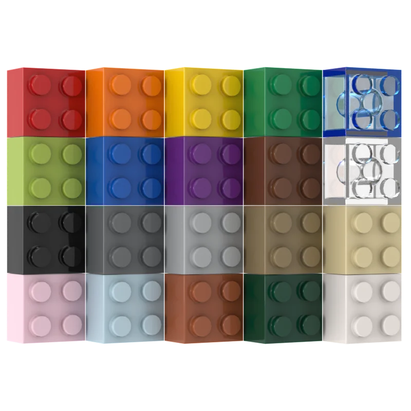 30pcs DIY Building Blocks Thick Figures Bricks 2x2 Dots Educational Creative Size Compatible With 3003 Plastic Toys for Children
30pcs DIY Building Blocks Thick Figures Bricks 2x2 Dots Educational Creative Size Compatible With 3003 Plastic Toys for Children