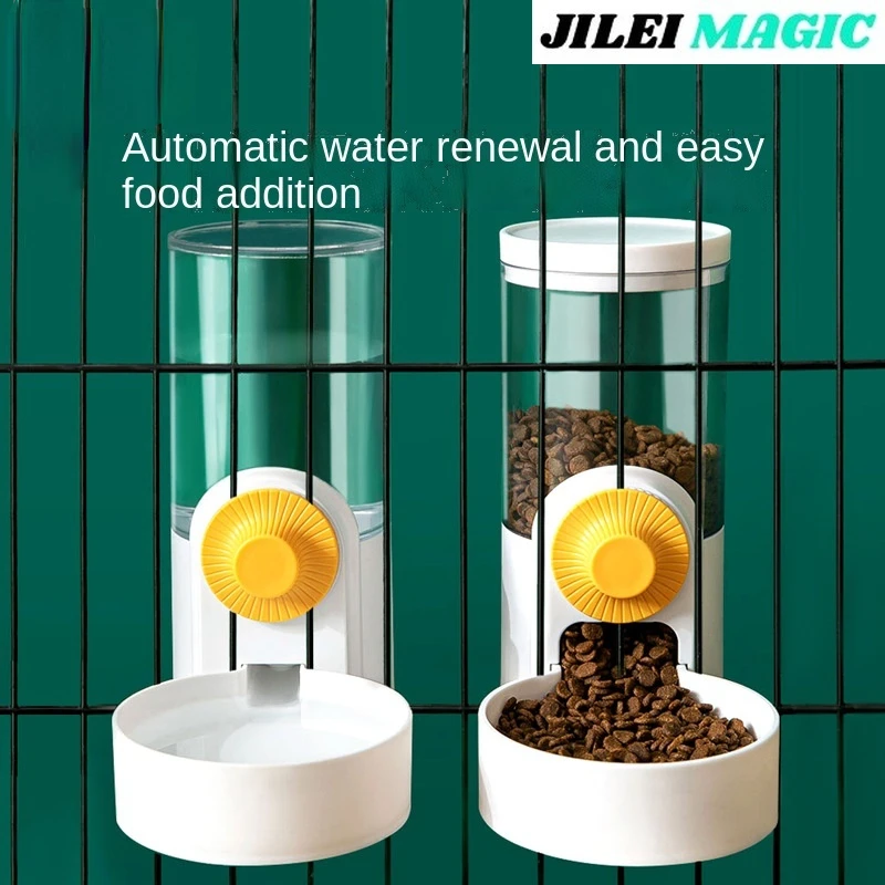 JILEI MAGIC Cat automatic hanging cage type water heater hanging cage water dispenser automatic feeder dog set pet supplies
JILEI MAGIC Cat automatic hanging cage type water heater hanging cage water dispenser automatic feeder dog set pet supplies