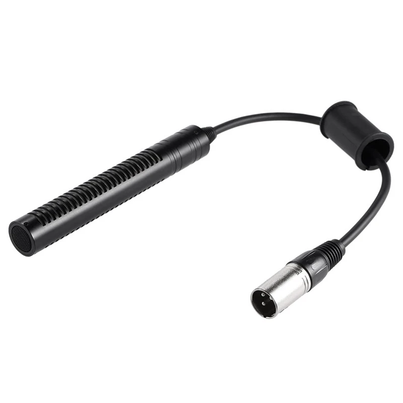 

Video Recording Interview Stereo Condenser Unidirectional Microphone Camera Microphone Mic For Sony Panosonic Camcorder