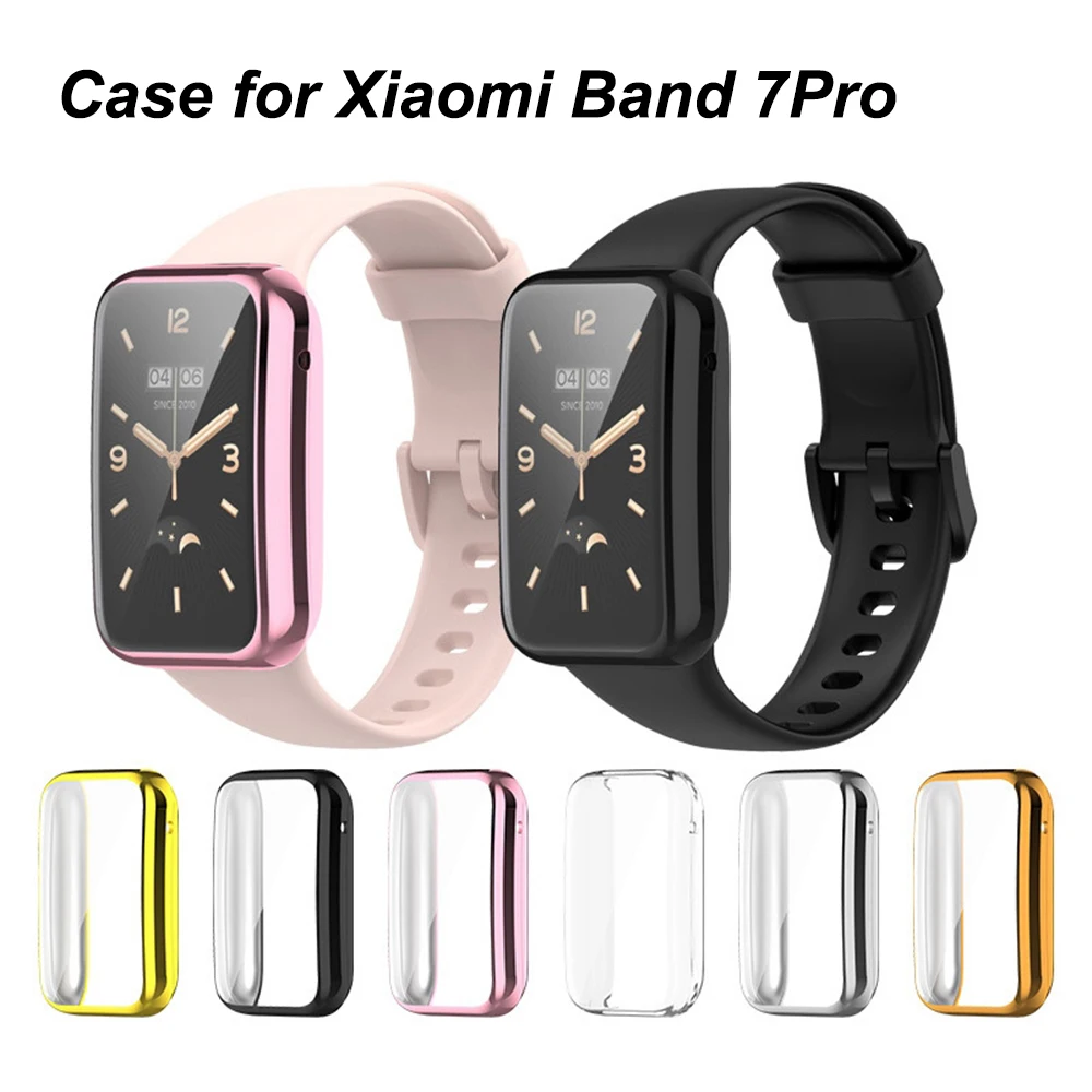 Защитный чехол для Xiaomi Band 7 Pro для мужчин и женщин, защитный чехол из ТПУ, защитный чехол-бампер для Miband 7Pro
Защитный чехол для Xiaomi Band 7 Pro для мужчин и женщин, защитный чехол из ТПУ, защитный чехол-бампер для Miband 7Pro