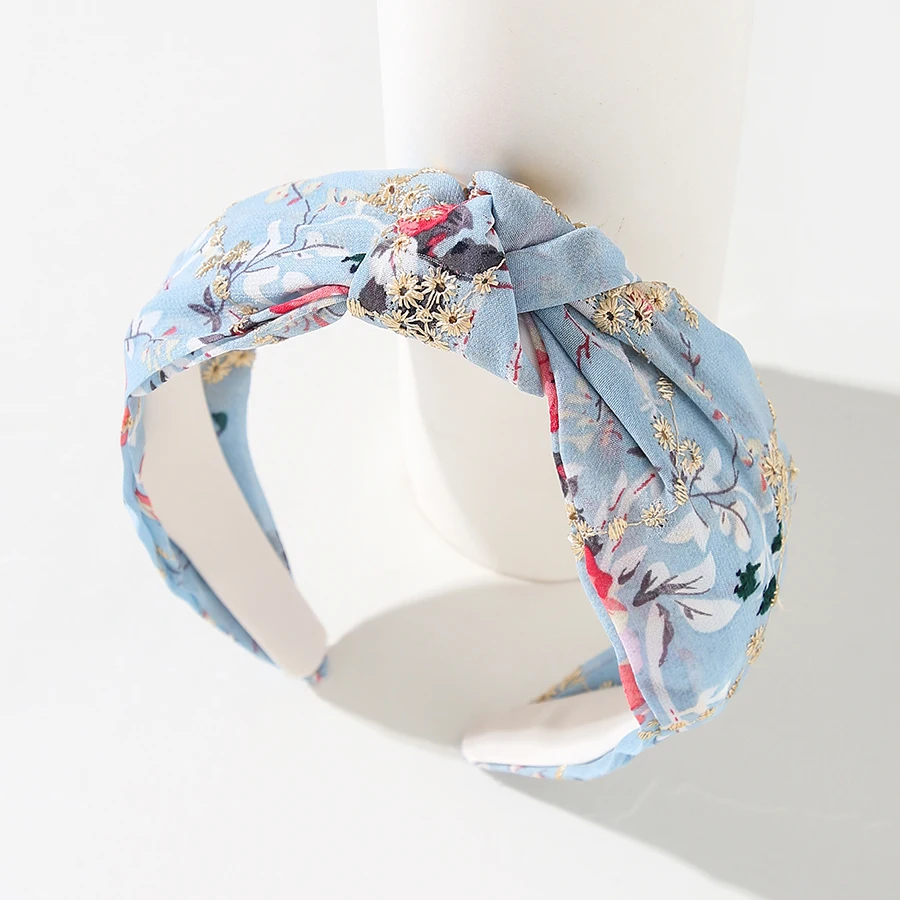New Print Hair Band for Women Net Yarn Wide Knotted Headband Bezel Girls Hairband Fashion Hair Hoop Vintage Hair Accessories
New Print Hair Band for Women Net Yarn Wide Knotted Headband Bezel Girls Hairband Fashion Hair Hoop Vintage Hair Accessories