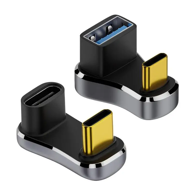 USB C Male to Female Adapter Connector 180 Degree Type-c Extension Adapter for Steam Switch Tablet USB C Converter U Shape
USB C Male to Female Adapter Connector 180 Degree Type-c Extension Adapter for Steam Switch Tablet USB C Converter U Shape
