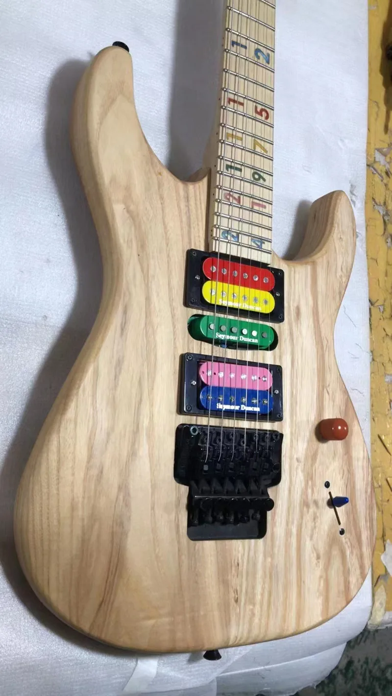 Rare Carvin Jason Becker JB24 Numbers Natural Electric Guitar Ash Body Maple Fingerboard Numbered Inlays Floyd Rose Tremolo
Rare Carvin Jason Becker JB24 Numbers Natural Electric Guitar Ash Body Maple Fingerboard Numbered Inlays Floyd Rose Tremolo