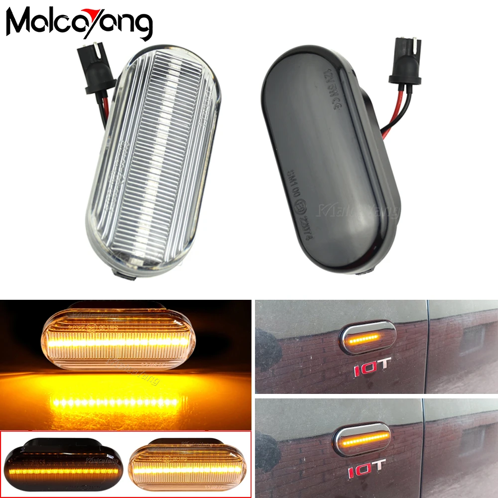 LED Dynamic Side Marker Light Side Signal Lights For SEAT Leon Ibiza 6L Ford Focus MK2 VW Golf 3 4 Lupo Passat Polo 6N 9N Bora
LED Dynamic Side Marker Light Side Signal Lights For SEAT Leon Ibiza 6L Ford Focus MK2 VW Golf 3 4 Lupo Passat Polo 6N 9N Bora