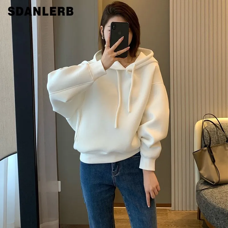 Space Cotton Hooded Sweatshirt for Women Spring and Autumn Idle Style 2022 New Loose Thick Short Top Casual Fashion Hoodies
Space Cotton Hooded Sweatshirt for Women Spring and Autumn Idle Style 2022 New Loose Thick Short Top Casual Fashion Hoodies