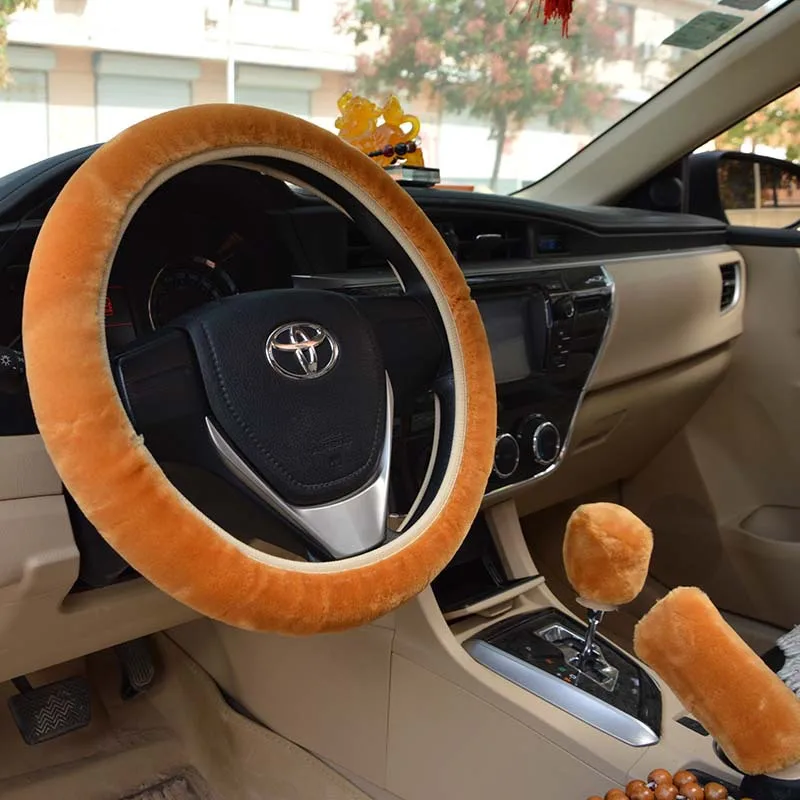 Universal 37-38cm Soft Plush Car Steering Wheel Cover Interior Accessories Steering Wheel Cover Car Styling
Universal 37-38cm Soft Plush Car Steering Wheel Cover Interior Accessories Steering Wheel Cover Car Styling