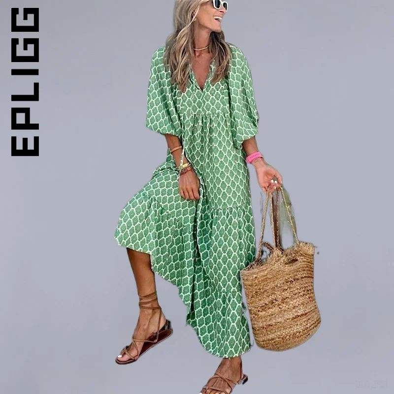 Epligg Dress Fashion Women Puff Sleeve Long Dress Simple Dresses Basic Temperament Robe Slim Dresses Woman Vestidos Female
Epligg Dress Fashion Women Puff Sleeve Long Dress Simple Dresses Basic Temperament Robe Slim Dresses Woman Vestidos Female