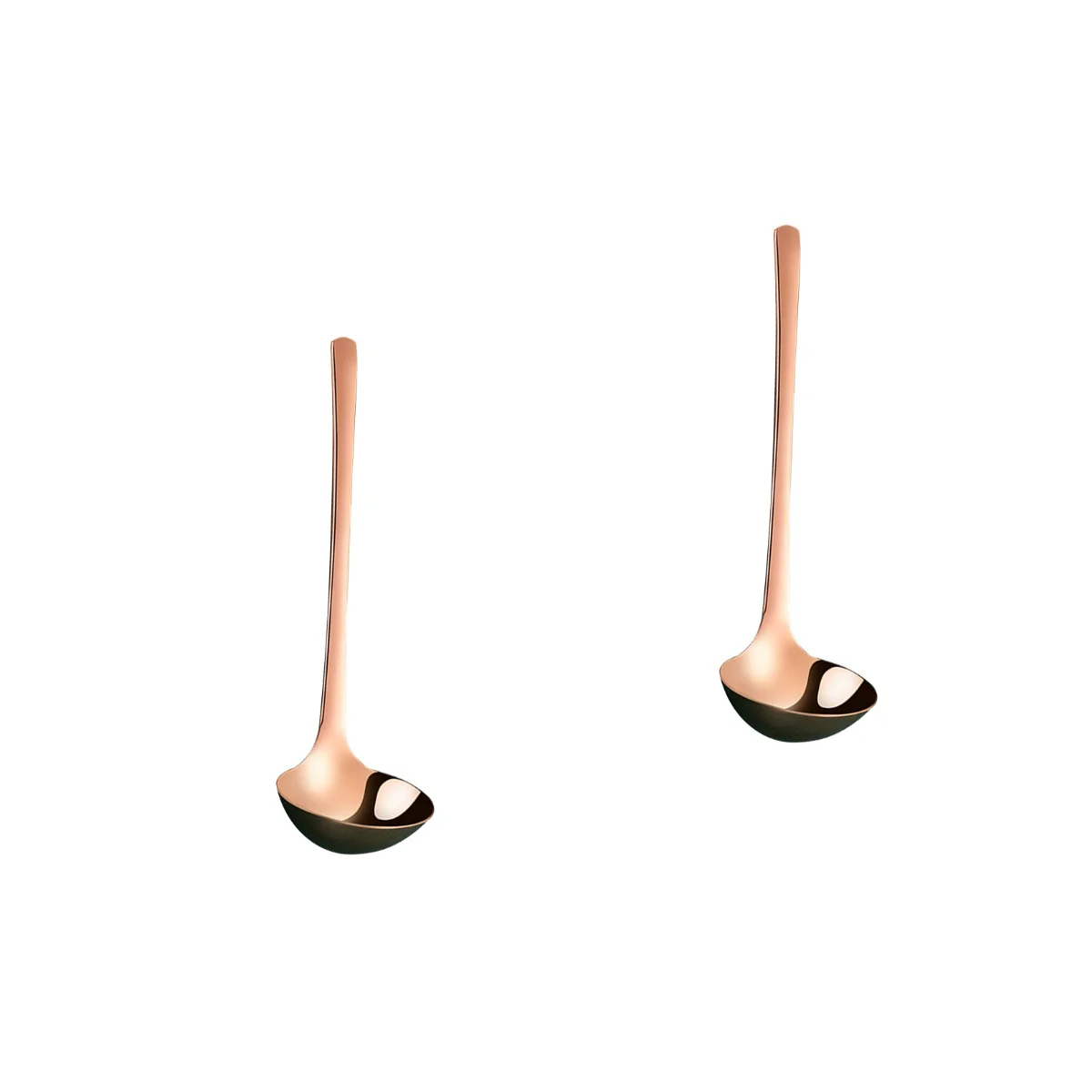2pcs Handle Soup Spoon Stainless Steel Serving Scoop Mixing Spoon for Home Restaurant (Rose Gold)
2pcs Handle Soup Spoon Stainless Steel Serving Scoop Mixing Spoon for Home Restaurant (Rose Gold)