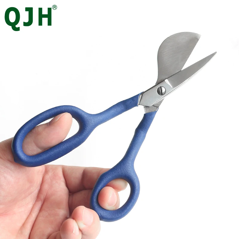 QJH Tufted Carpet Scissors Duckbill Scissors 18cm, High Carbon Steel Napping Duck bill 7 Inch Carpet Pile Scissors Craft Sewing
QJH Tufted Carpet Scissors Duckbill Scissors 18cm, High Carbon Steel Napping Duck bill 7 Inch Carpet Pile Scissors Craft Sewing