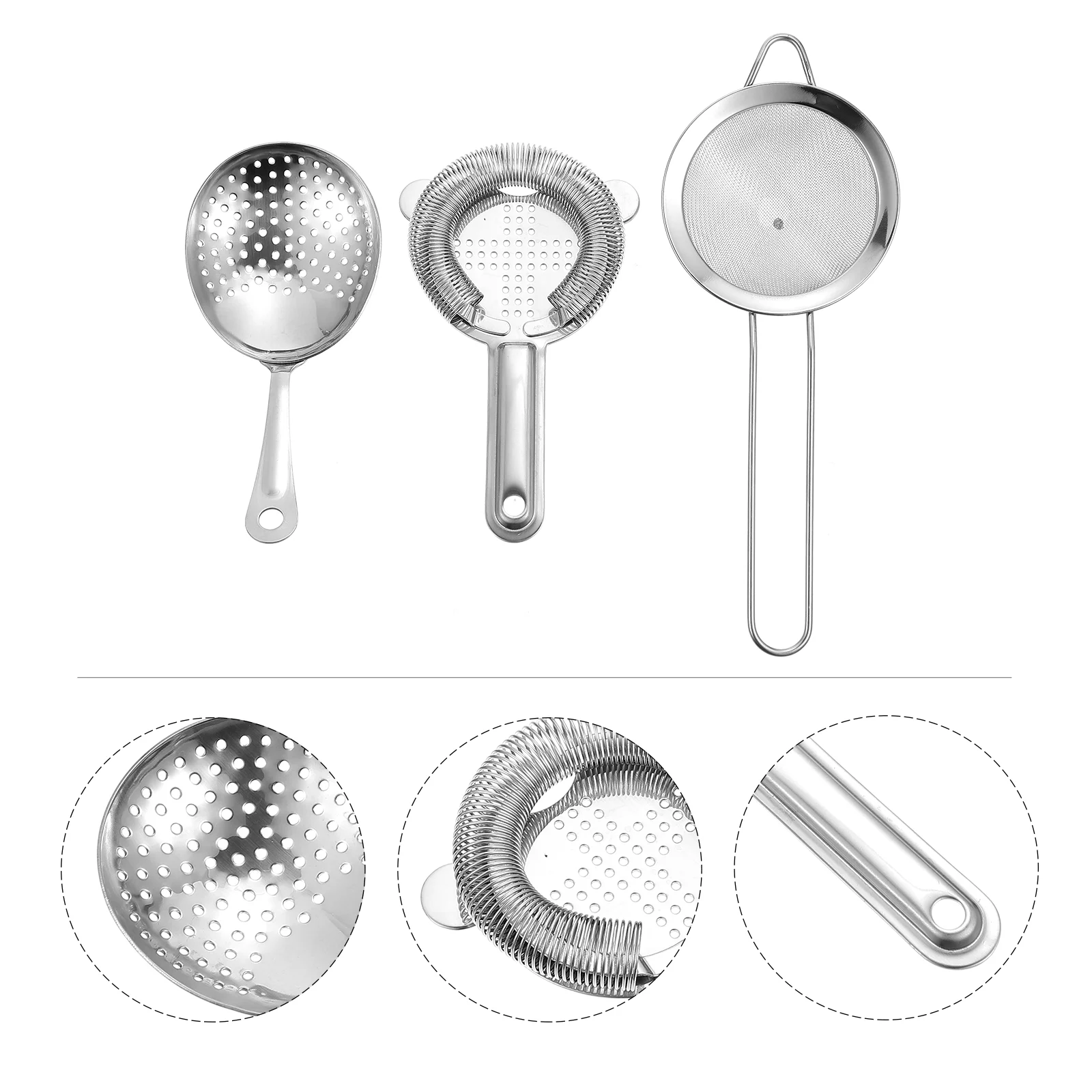Strainer Bar Cocktail Fine Set Stainless Steel Mesh Tools Drink Bartender Drinks Coffee Grounds Mixer Kit Cocktails Tea Tool
Strainer Bar Cocktail Fine Set Stainless Steel Mesh Tools Drink Bartender Drinks Coffee Grounds Mixer Kit Cocktails Tea Tool