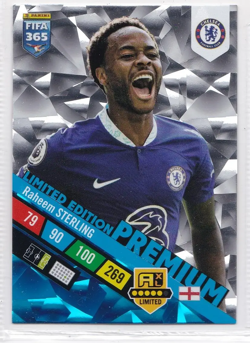 Panini Genuine 2023 The Latest FIFA365 Star Card LE limit card Chelsea F C Raheem Sterling Collectibles Gifts
Panini Genuine 2023 The Latest FIFA365 Star Card LE limit card Chelsea F C Raheem Sterling Collectibles Gifts