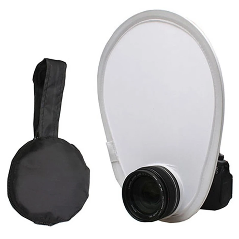 

Universal Photography Flash Lens Diffuser Reflector Flash Diffuser Softbox For DSLR SLR Camera Lenses