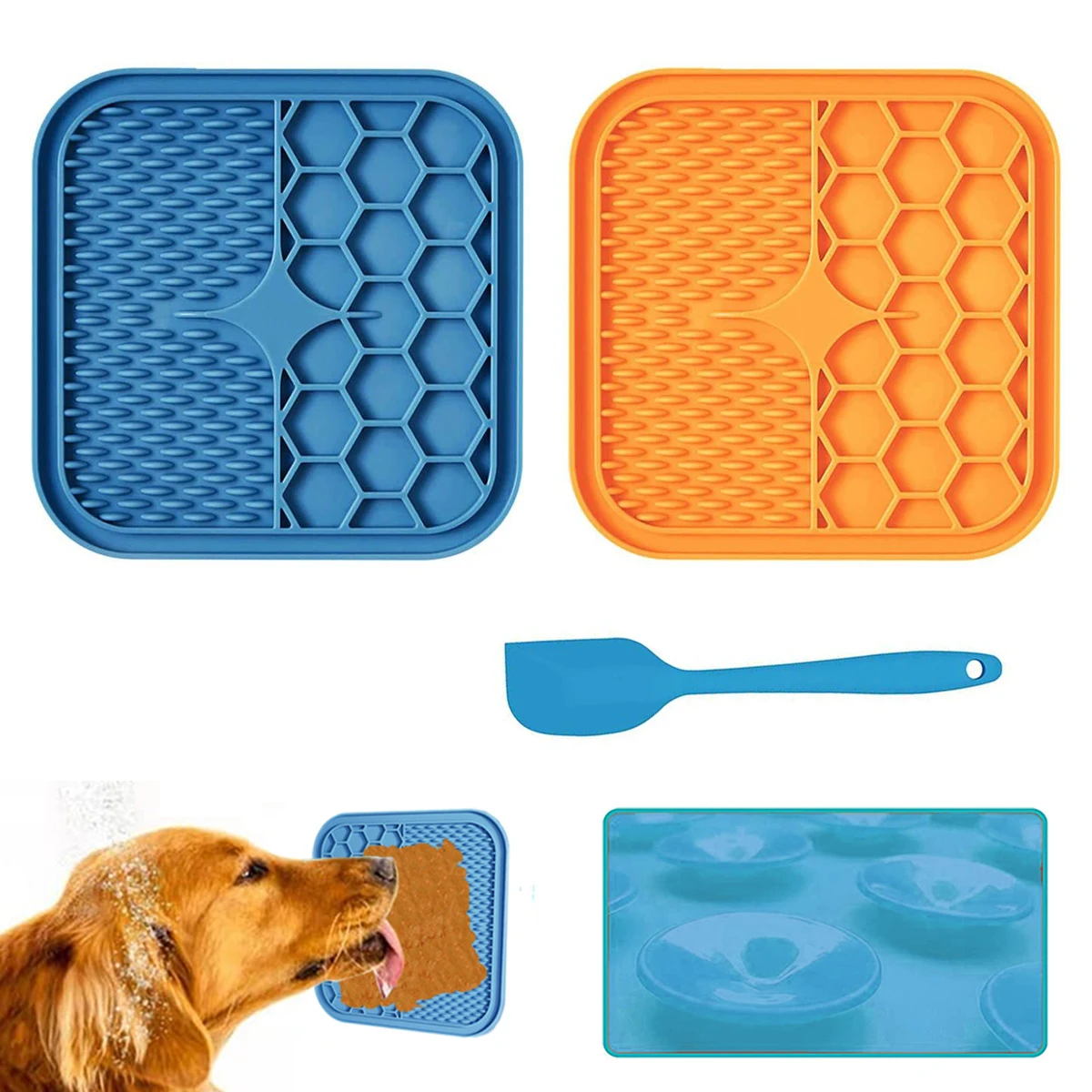 Dog Slow Feeder Pet Puzzle Toy Alternative to a Slow Food Bowl Dog Pad Interactive Dog Bowl Licking Mat Help Relieve Anxiety
Dog Slow Feeder Pet Puzzle Toy Alternative to a Slow Food Bowl Dog Pad Interactive Dog Bowl Licking Mat Help Relieve Anxiety