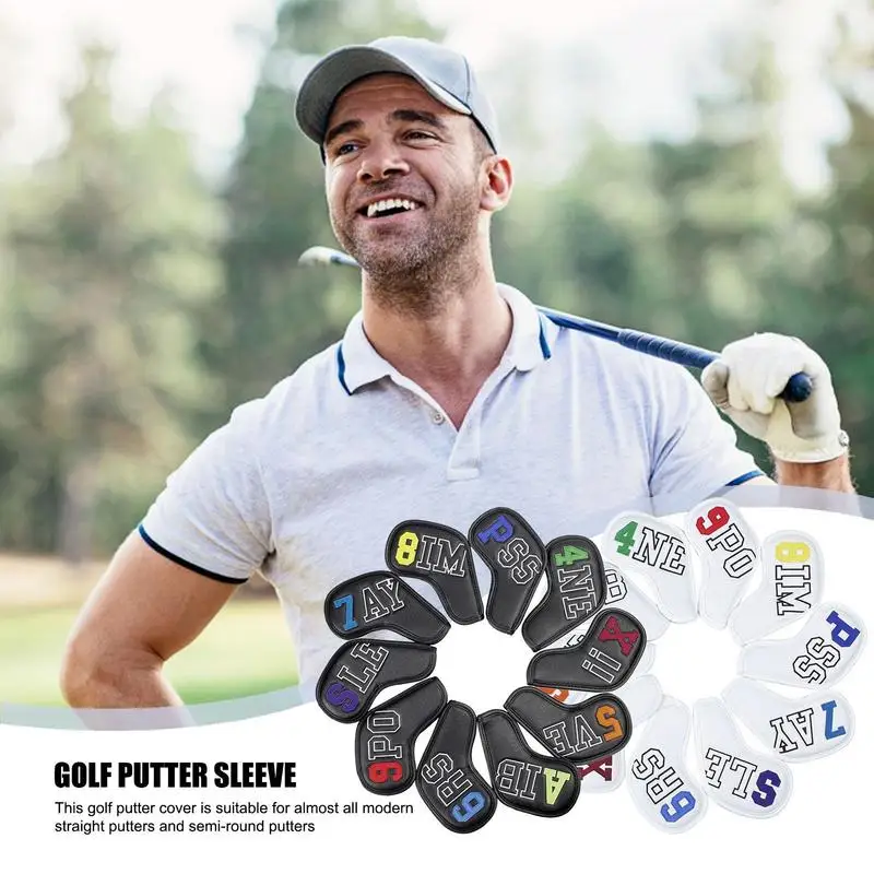 Golf Club Covers Waterproof Golf Iron Covers 10PCS PU Leather Sports Protective Accessories With Identification Number For Golf
Golf Club Covers Waterproof Golf Iron Covers 10PCS PU Leather Sports Protective Accessories With Identification Number For Golf